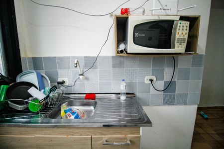 Studio para alugar com 21m², 1 quarto e sem vaga Studio para alugar com 21m², 1 quarto e sem vagaCozinha