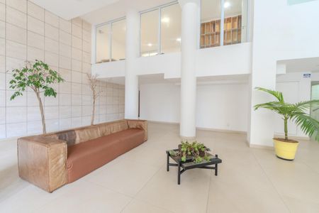 Studio para alugar com 44m², 1 quarto e sem vaga Studio para alugar com 44m², 1 quarto e sem vagaHall de entrada