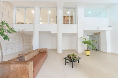 Studio para alugar com 44m², 1 quarto e sem vaga Studio para alugar com 44m², 1 quarto e sem vagaHall de entrada