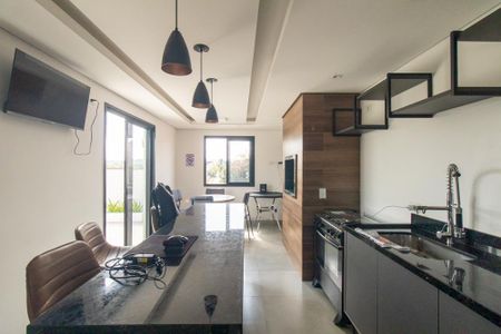 Apartamento à venda com 28m², 1 quarto e sem vaga Apartamento à venda com 28m², 1 quarto e sem vagaÁrea comum - Salão de festas