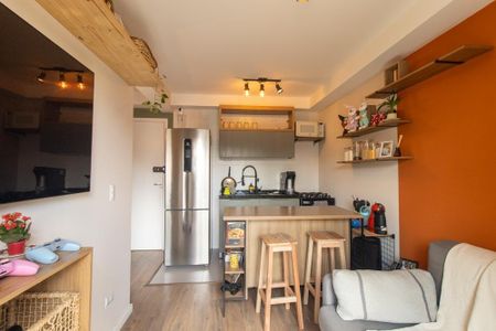 Apartamento à venda com 28m², 1 quarto e sem vaga Apartamento à venda com 28m², 1 quarto e sem vagaSala/Cozinha