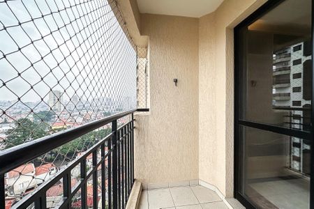 Varanda da Sala de apartamento à venda com 2 quartos, 67m² em Vila Regente Feijó, São Paulo