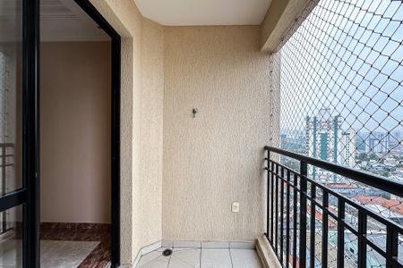 Varanda da Sala de apartamento à venda com 2 quartos, 67m² em Vila Regente Feijó, São Paulo