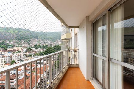 Varanda da Sala de apartamento à venda com 3 quartos, 122m² em Grajaú, Rio de Janeiro