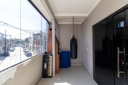 Casa 1 - Varanda Sala  de casa à venda com 5 quartos, 125m² em Jardim Keralux, São Paulo