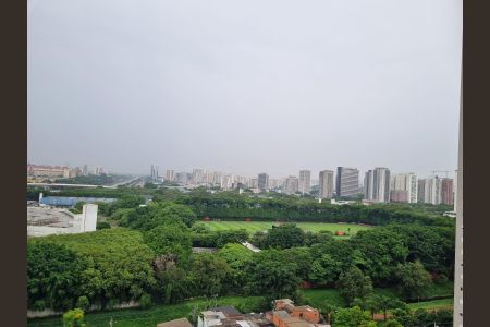 Apartamento para alugar com 31m², 1 quarto e 1 vaga Apartamento para alugar com 31m², 1 quarto e 1 vagaVista da janela