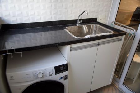 Apartamento para alugar com 53m², 1 quarto e 1 vaga Apartamento para alugar com 53m², 1 quarto e 1 vagaLavanderia