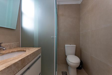 Apartamento para alugar com 60m², 2 quartos e 2 vagasBanheiro do quarto 2 Suíte