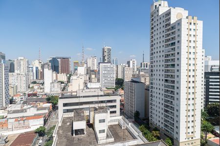 Apartamento para alugar com 21m², 1 quarto e sem vaga Apartamento para alugar com 21m², 1 quarto e sem vagaVista da Varanda do Quarto