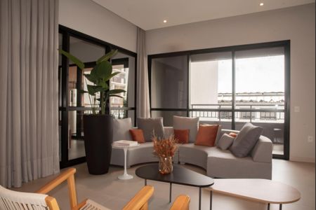 Apartamento para alugar com 35m², 1 quarto e sem vaga Apartamento para alugar com 35m², 1 quarto e sem vagaÁrea comum - Salão de festas