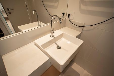 Apartamento para alugar com 35m², 1 quarto e sem vagaBanheiro da Suíte