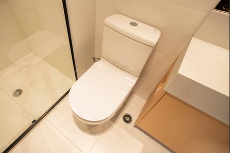 Apartamento para alugar com 35m², 1 quarto e sem vagaBanheiro da Suíte