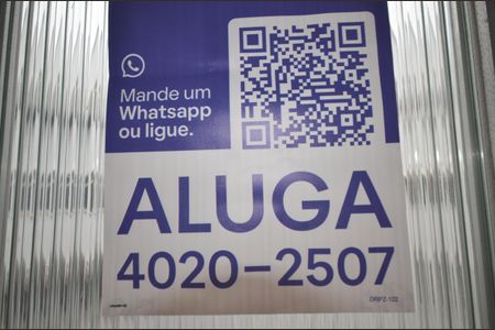 Apartamento para alugar com 50m², 2 quartos e 1 vagaPlaca instalada