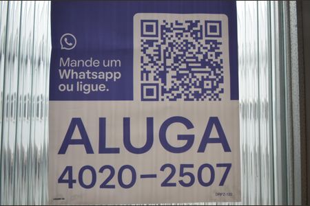 Apartamento para alugar com 50m², 2 quartos e 1 vagaPlaca instalada