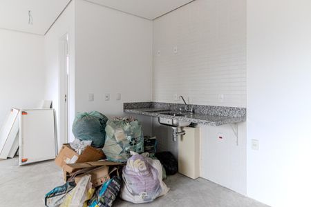 Cozinha de kitnet/studio à venda com 1 quarto, 46m² em Centro Histórico de São Paulo, São Paulo