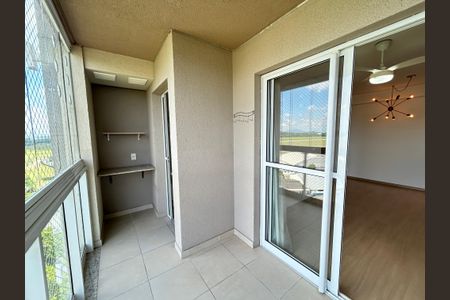 Varanda da Sala de apartamento para alugar com 2 quartos, 56m² em Marechal Hermes, Rio de Janeiro