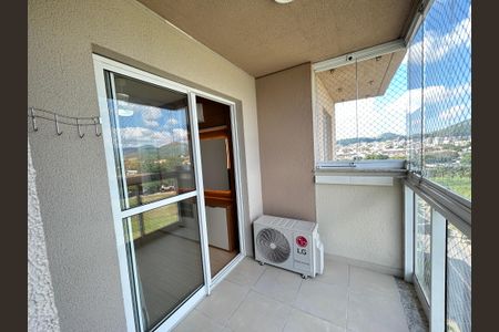 Varanda da Sala de apartamento para alugar com 2 quartos, 56m² em Marechal Hermes, Rio de Janeiro
