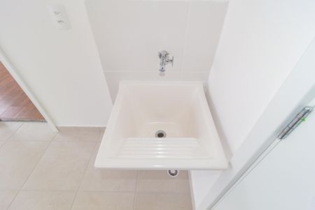 Apartamento para alugar com 26m², 1 quarto e sem vagaDetalhe - Área de Serviço