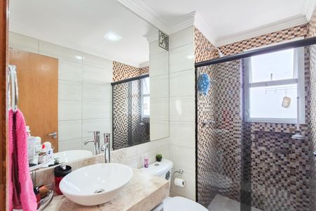 Apartamento à venda com 107m², 3 quartos e 2 vagasBanheiro da Suíte