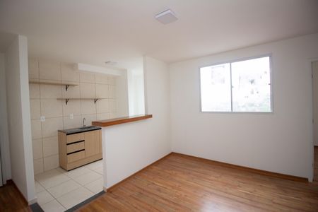Sala de apartamento para alugar com 2 quartos, 56m² em Maria da Conceicao, Contagem