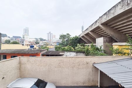 Sala - vista de apartamento para alugar com 1 quarto, 72m² em Vila Euclides, São Bernardo do Campo