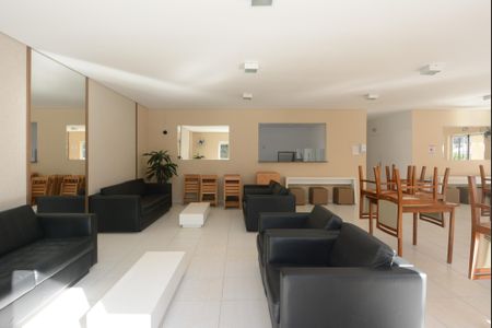 Apartamento à venda com 57m², 2 quartos e 1 vagaÁrea comum - Salão de festas