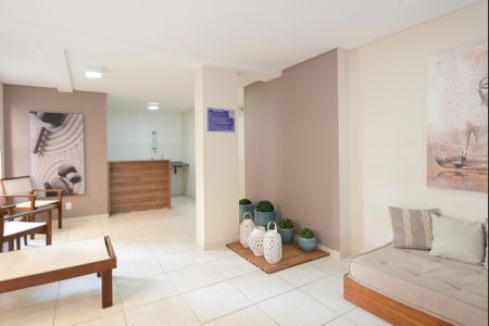Apartamento à venda com 57m², 2 quartos e 1 vagaÁrea comum - Salão de festas