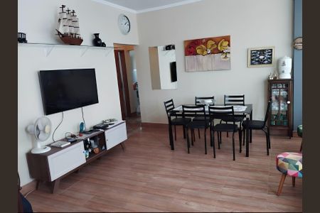 Sala de apartamento para alugar com 1 quarto, 80m² em Aparecida, Santos