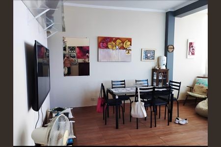 Sala de apartamento para alugar com 1 quarto, 80m² em Aparecida, Santos