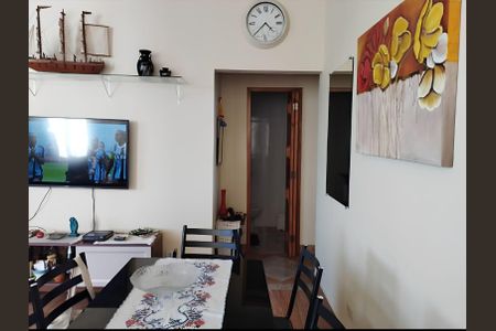 Sala de apartamento para alugar com 1 quarto, 80m² em Aparecida, Santos
