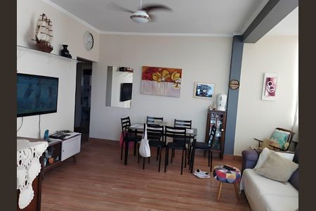 Sala de apartamento para alugar com 1 quarto, 80m² em Aparecida, Santos