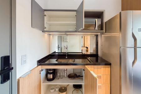 Studio à venda com 18m², 1 quarto e sem vagaCozinha - Armários