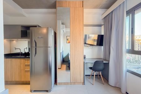 Studio à venda com 18m², 1 quarto e sem vagaArmários