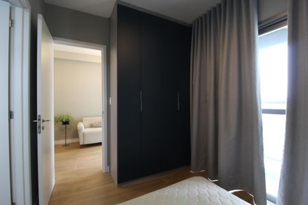 Quarto Suíte de apartamento para alugar com 1 quarto, 35m² em Indianópolis, São Paulo