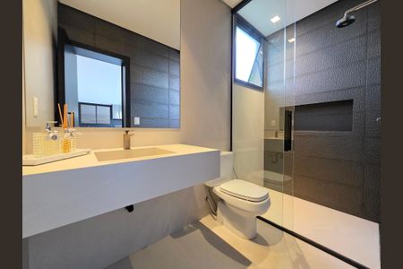 Casa de condomínio à venda com 349m², 4 quartos e 4 vagasBanheiro Social 