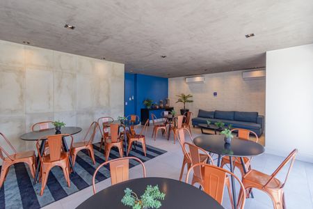 Studio para alugar com 43m², 1 quarto e 1 vagaÁrea comum - Salão de festas