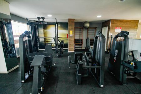Apartamento para alugar com 69m², 2 quartos e 1 vaga Apartamento para alugar com 69m², 2 quartos e 1 vagaÁrea comum - Academia