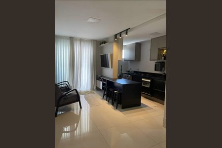 Sala de apartamento para alugar com 2 quartos, 100m² em Setor Bueno, Goiânia
