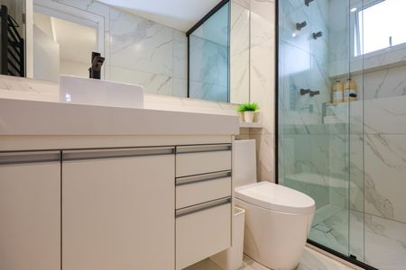 Apartamento à venda com 177m², 3 quartos e 3 vagasBanheiro da Suíte 3