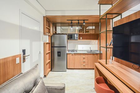 Apartamento para alugar com 25m², 1 quarto e 1 vagaSala/Cozinha
