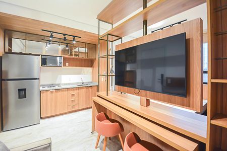 Apartamento para alugar com 25m², 1 quarto e 1 vagaSala/Cozinha