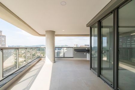 Varanda Gourmet de apartamento à venda com 4 quartos, 244m² em Alphaville Conde Ii, Barueri