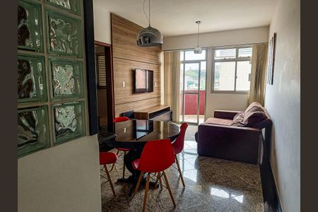 Sala de apartamento para alugar com 1 quarto, 50m² em Buritis, Belo Horizonte