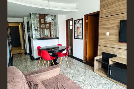 sala de apartamento para alugar com 1 quarto, 50m² em Buritis, Belo Horizonte