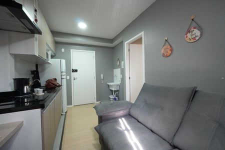 Sala de apartamento para alugar com 1 quarto, 24m² em Sé, São Paulo
