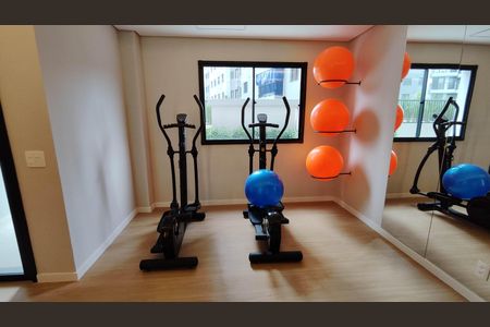 Apartamento para alugar com 38m², 2 quartos e sem vaga Apartamento para alugar com 38m², 2 quartos e sem vagaAcademia