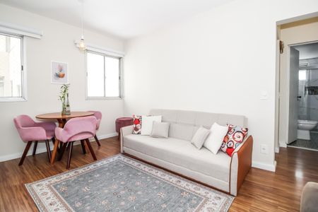 Sala de apartamento para alugar com 1 quarto, 55m² em Perdizes, São Paulo
