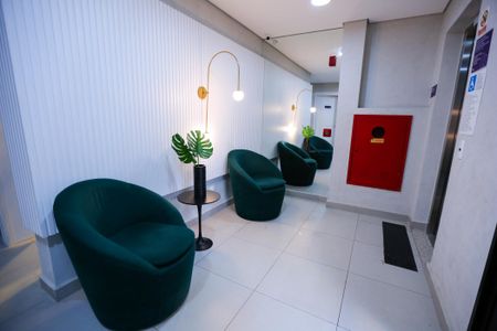 Apartamento para alugar com 36m², 2 quartos e sem vaga Apartamento para alugar com 36m², 2 quartos e sem vagaHall de entrada