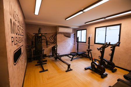 Apartamento para alugar com 36m², 2 quartos e sem vaga Apartamento para alugar com 36m², 2 quartos e sem vagaAcademia