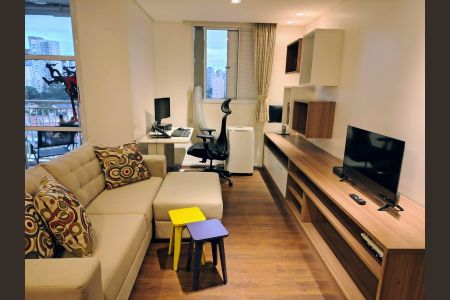 Sala de apartamento à venda com 1 quarto, 64m² em Vila Sao Paulo, São Paulo